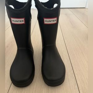 Hunter Black boots size 11